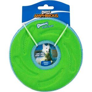 Zipflight Flying Disc Dog Toy, Small (6"), Orange And Blue